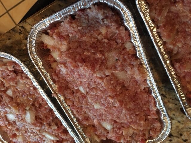 Freezer Mini Meatloaf Recipe