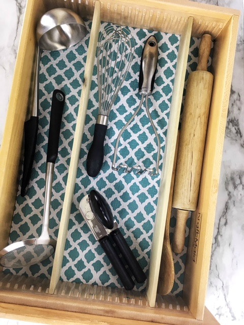 KraftMaid Angled Utensil Drawers