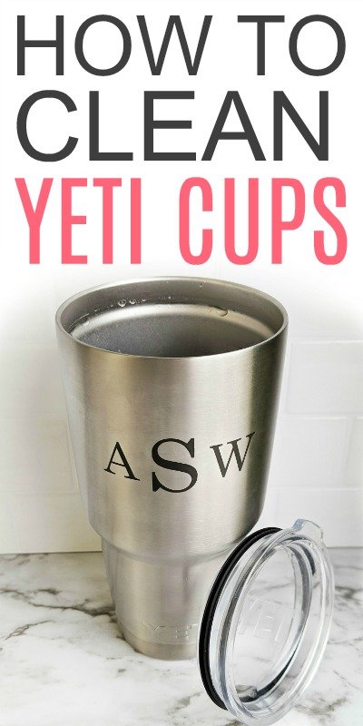 How To Clean A Yeti Cup - Frugally Blonde