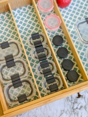 Make Your Own Tupperware Organizer • The Budget Decorator