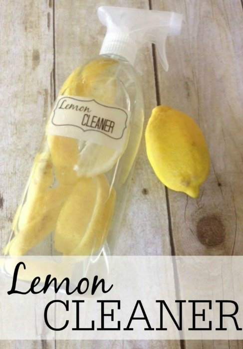 Lemon Vinegar Cleaner - Frugally Blonde