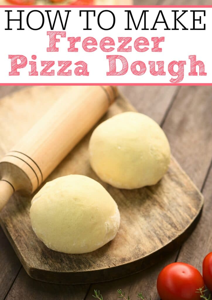 How To Make Freezer Pizza Dough - Frugally Blonde