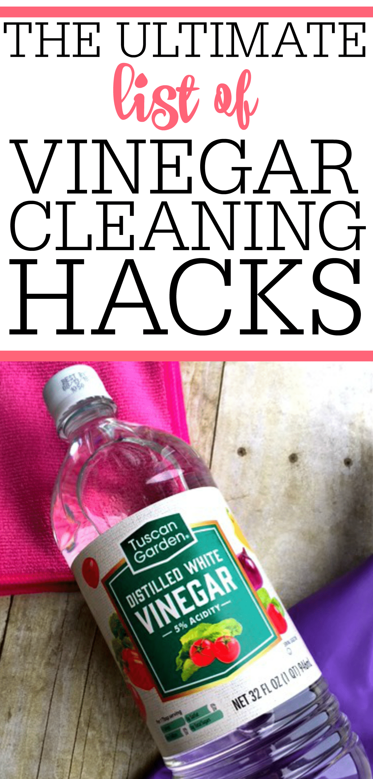 The Ultimate List Of Vinegar Cleaning Hacks Frugally Blonde 7294