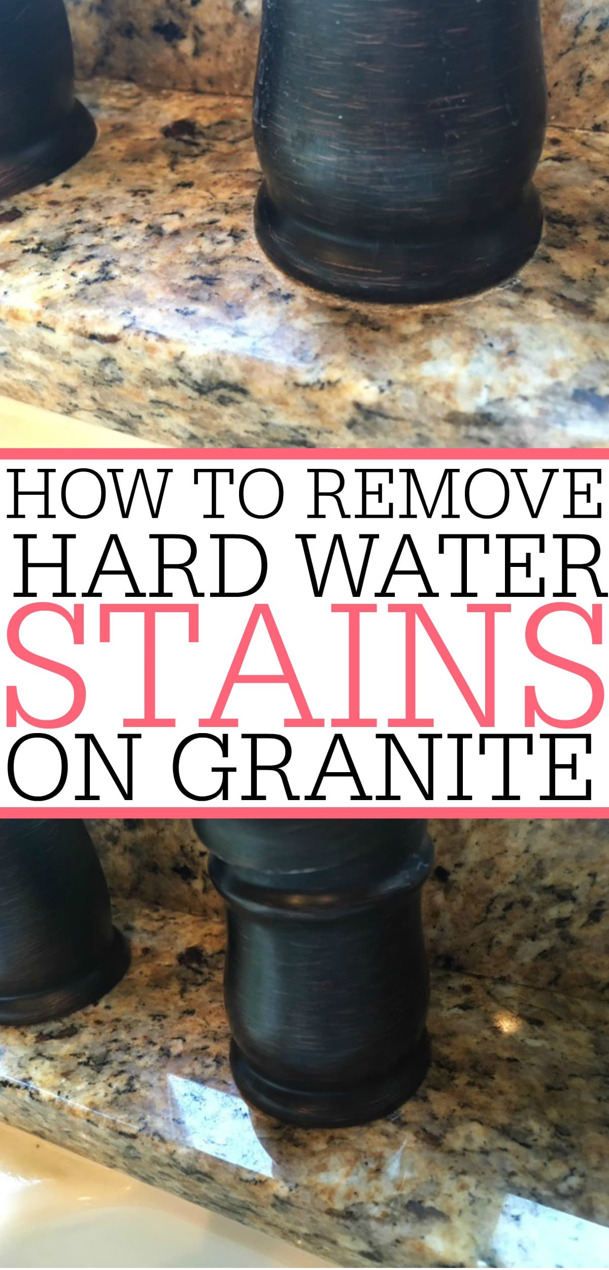 granite water stain stains remove hard cleaning rid frugallyblonde removing tips