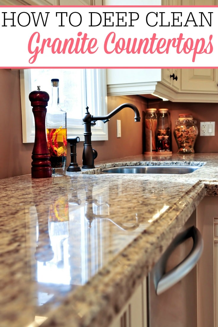 granite countertops clean countertop deep kitchen stains water remove quartz hard cleaning stone laminate marble looks cheap counter cost natural