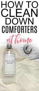 How To Wash A Down Comforter At Home Frugally Blonde