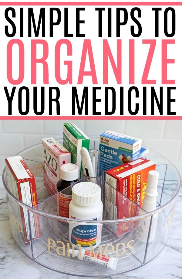 Simple Tips To Organize Your Medicine Cabinet - Frugally ...